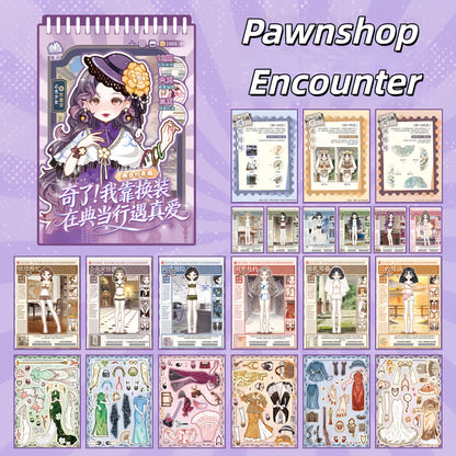 Dress Up Game 3D Sticker Book