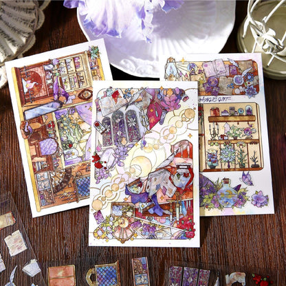 Dreamy Glow 3D Sticker | 6 Cute Miniature Scenes
