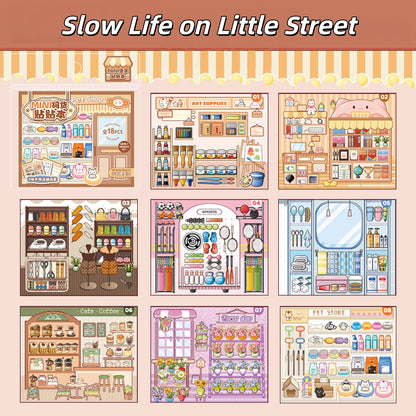 Street Joys 3D Sticker Book