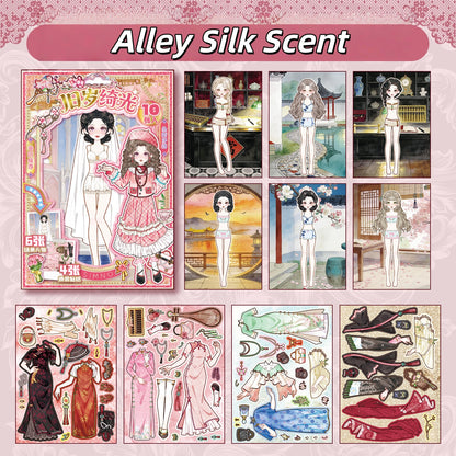 Republican Era Style Dress Up 3D Sticker Book