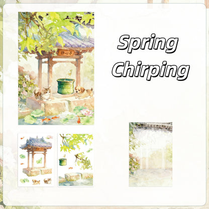 Leisure Daily 3D Sticker | 6 Cute Miniature Scenes