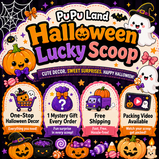 PuPu Land Halloween Lucky Scoop🥄- Secret Gift Included