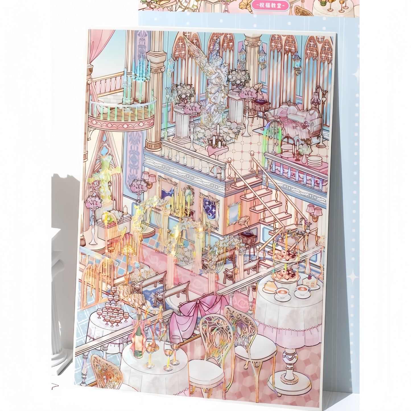 Twilight Vows 3D Sticker | 3 Cute Miniature Scenes
