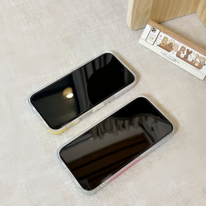 Patchwork Plaid Acrylic Phone Case