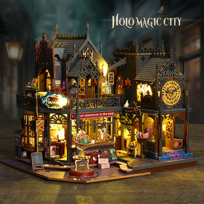 Hogwarts Magic Castle DIY Miniature House - English Instructions