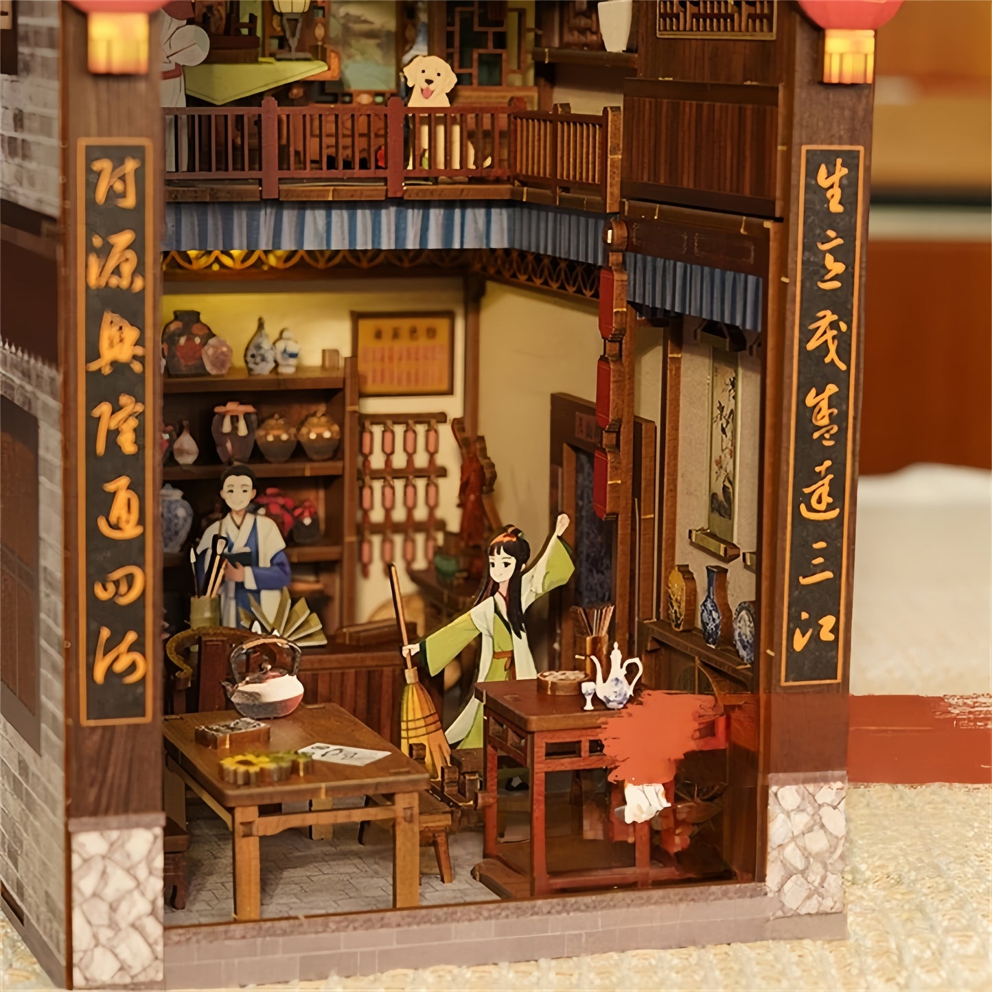 Tongfu Inn DIY Miniature House - English Instructions