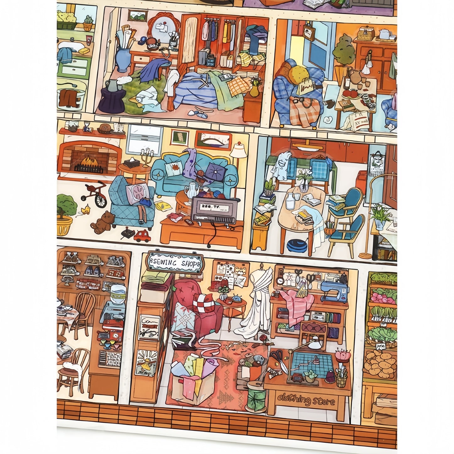 Pumpkin Apartment 3D Sticker