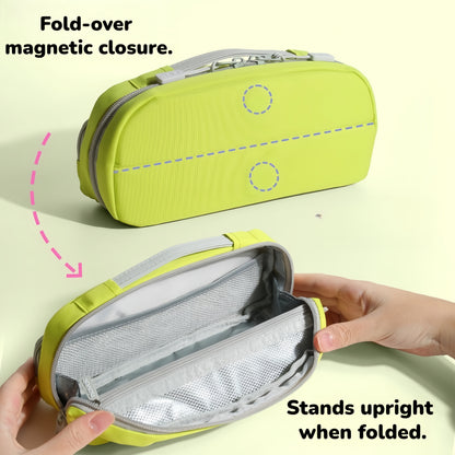 Super Capacity Candy Color Pencil Case