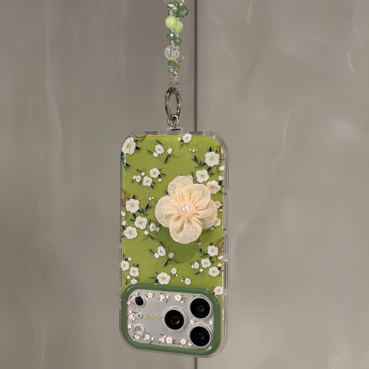 Delicate Fresh Camellia Acrylic Phone Case