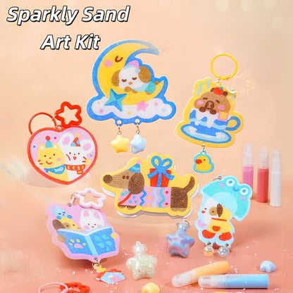 Sparkly Sand Art Set - 6 Themes Included