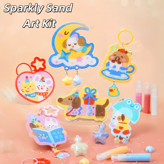 Sparkly Sand Art Set - 6 Themes Included