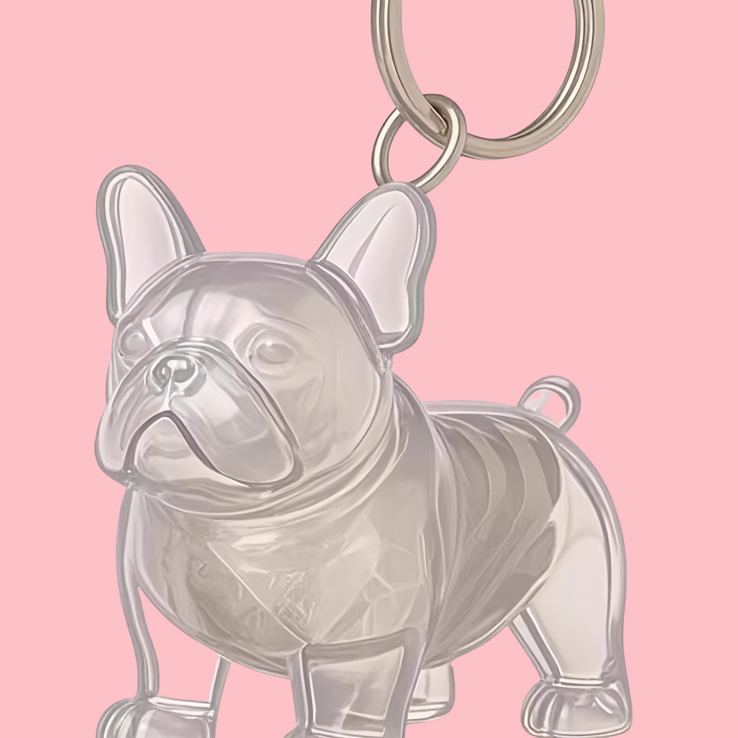 Puppy Kitty Hair Pendant Key Chain