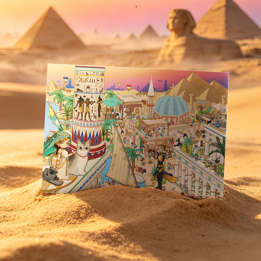 The Empire on Which the Sun Never Sets 3D Sticker