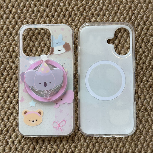Koala Magnetic Stand Acrylic Phone Case