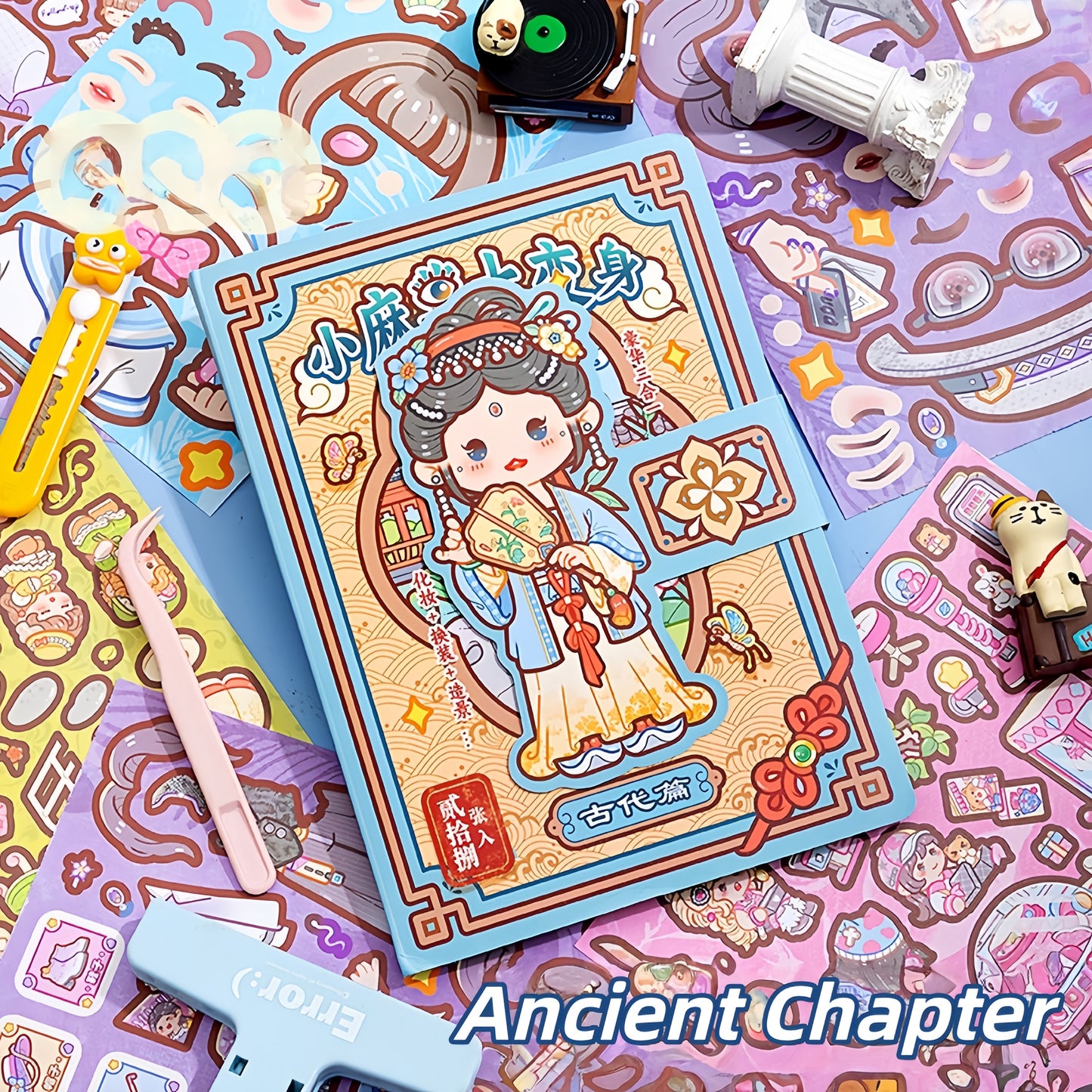 Dress Up 3D Sticker Book