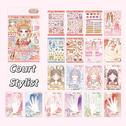 Time Travel Dress Up 3D Sticker Book