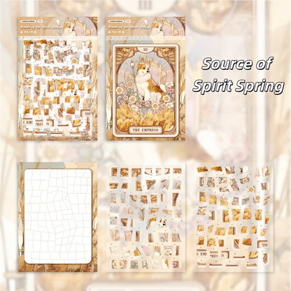 Cosmic Whispers 3D Sticker | 3 Cute Miniature Scene