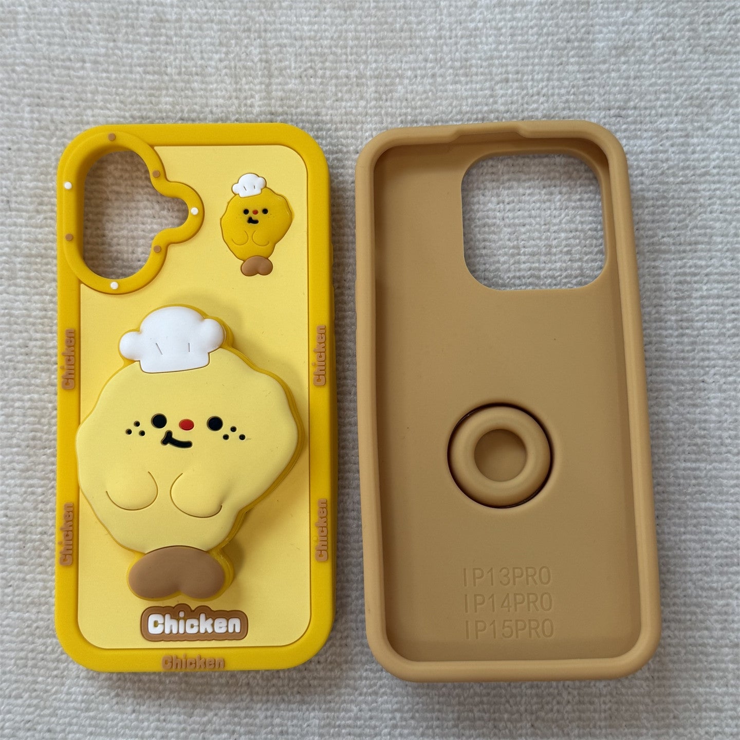 Drumstick Chef & Bread Stand Silicone Phone Case