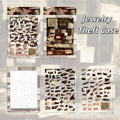 Moss Detective Collection 3D Sticker | 3 Cute Miniature Scenes