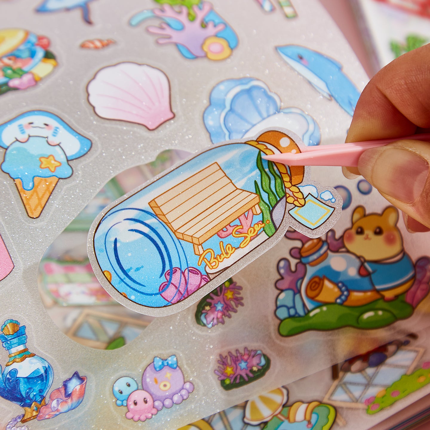 Paw Shops 3D Sticker Book