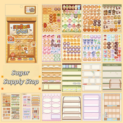 Shelf Display 3D Sticker Book