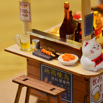 Yakitori Bar DIY Miniature House - English Instructions