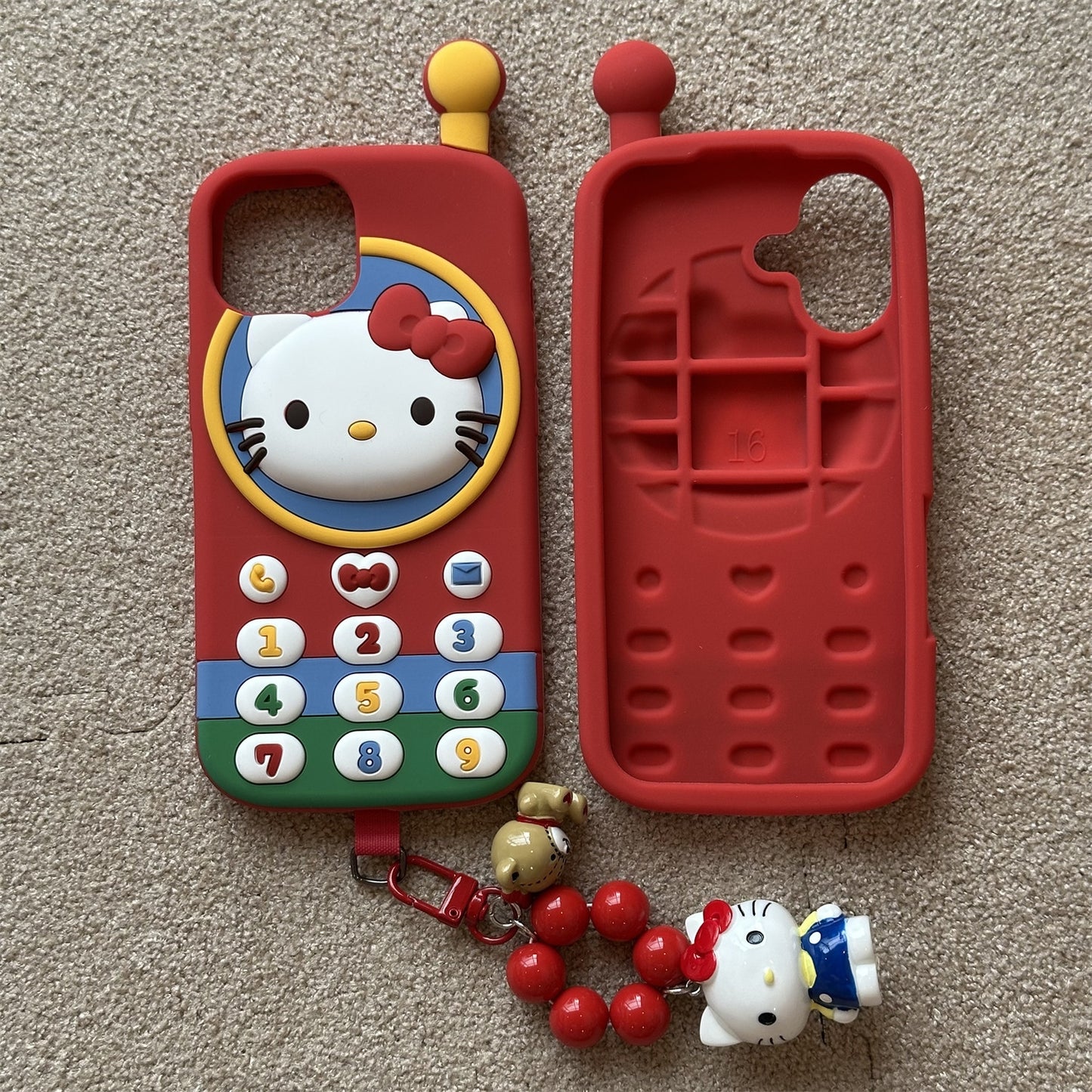 Cat Retro Brick Phone Silicone Phone Case