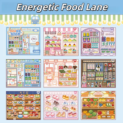 Street Joys 3D Sticker Book