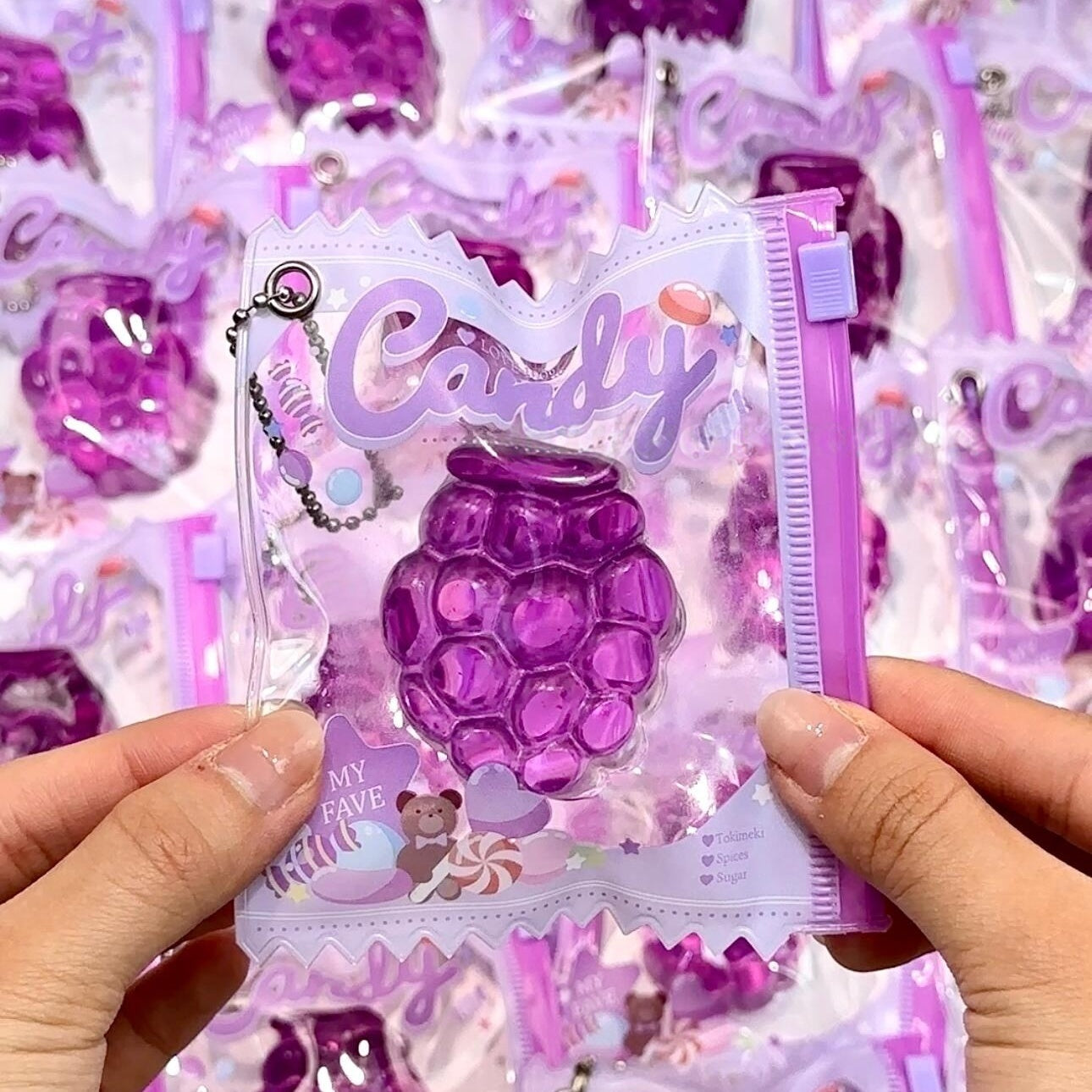 Transparent Fruit Gummy Squishy