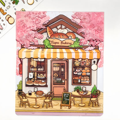 Street View 3D Sticker | 2 Cute Miniature Scenes