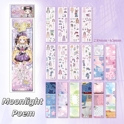 Palm-Sized Dress Up 3D Sticker Book
