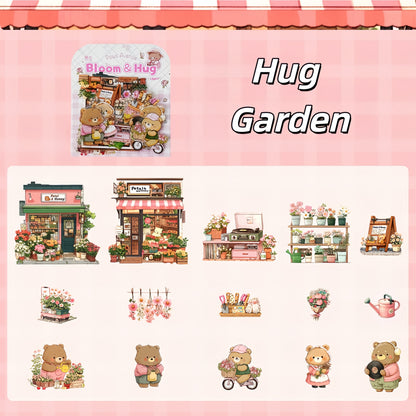 Paws Avenue 3D Sticker | 6 Cute Miniature Scenes