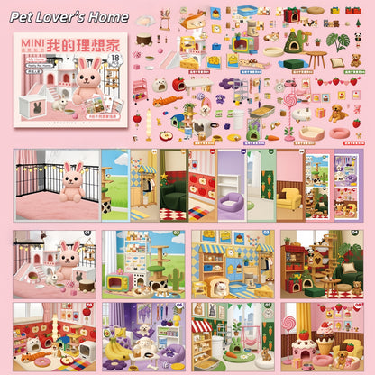 My Ideal Home 3D Sticker Book