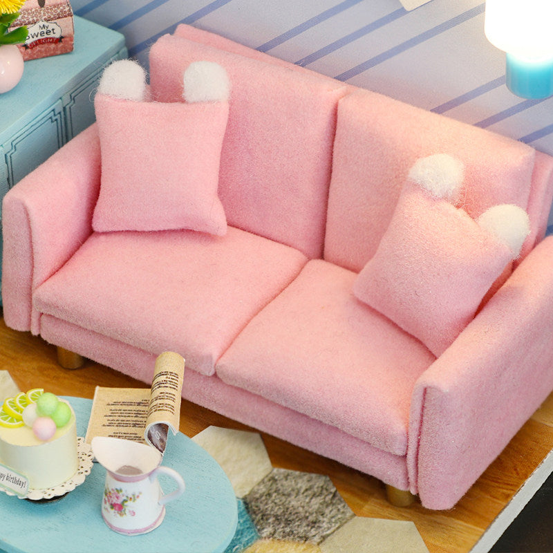 Sunshine Living Room DIY Miniature House - English Instructions