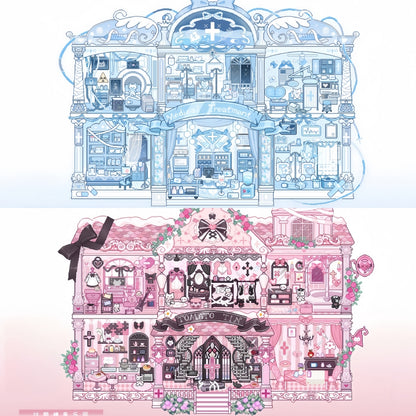 Fragile Sweets 3D Sticker | 2 Cute Miniature Scenes