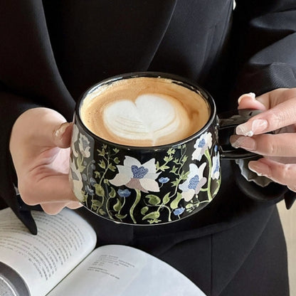 Blooming Lily of the Valley Ceramic Mug