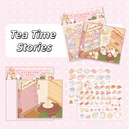 General Store 3D Sticker | 6 Cute Miniature Scenes