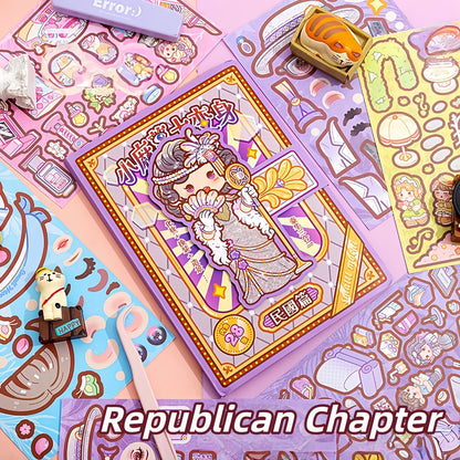 Dress Up 3D Sticker Book