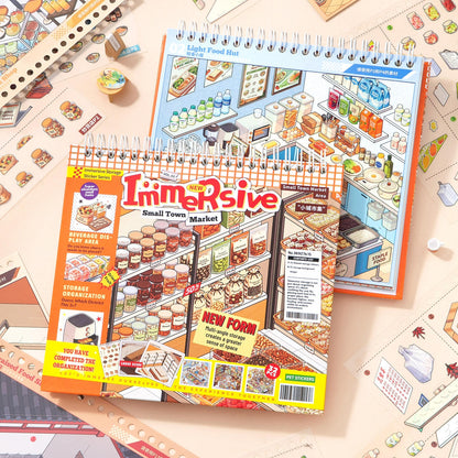 Local Life 3D Sticker Book