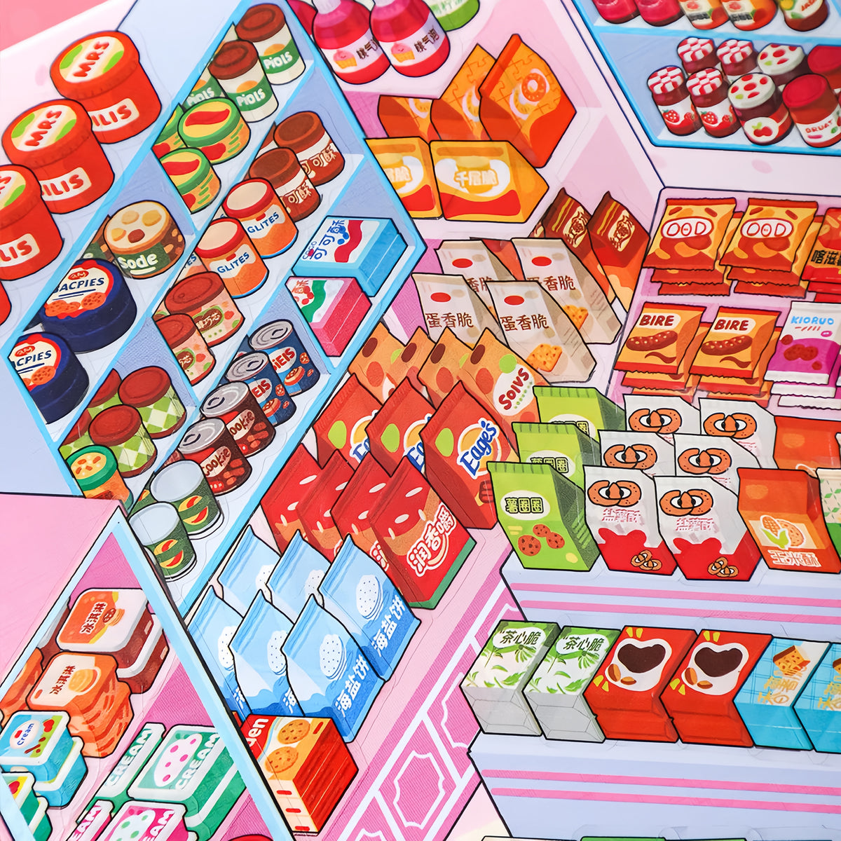 Stocking & Dress-Up 3D Sticker Book