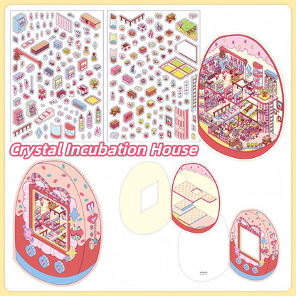 Little Corners 3D Sticker | 4 Cute Miniature Scenes