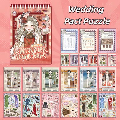 Dress Up Game 3D Sticker Book