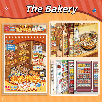 Sim Shop 3D Sticker Book