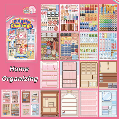 Shelf Display 3D Sticker Book