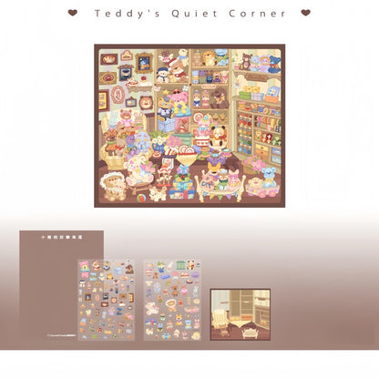 Nature Poems 3D Sticker | 5 Cute Miniature Scenes
