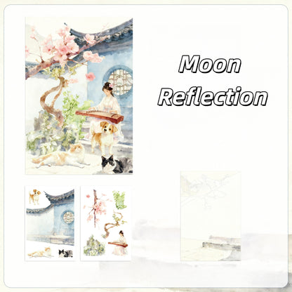 Leisure Daily 3D Sticker | 6 Cute Miniature Scenes