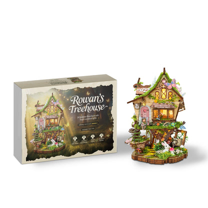 Tree House DIY Miniature House - English Instructions