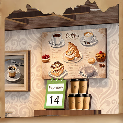 Country Coffee House DIY Miniature House - English Instructions