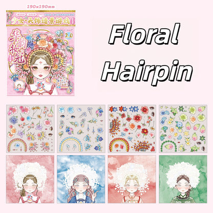 Headdress Chronicles 3D Sticker Book