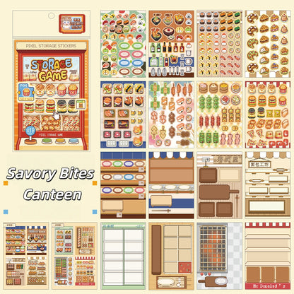 Shelf Display 3D Sticker Book